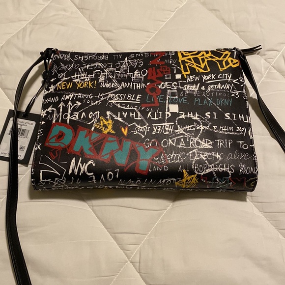 Dkny Handbags - Reduced Price 🔥NWT DKNY limited edition New York Graffiti Crossbody bag